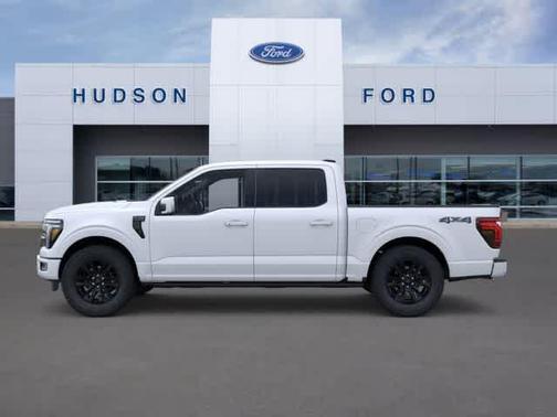 Star White Metallic Tri-Coat 2025 Ford F-150 Platinum