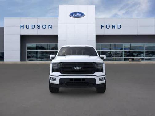 Star White Metallic Tri-Coat 2025 Ford F-150 Platinum