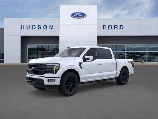Star White Metallic Tri-Coat 2025 Ford F-150 Platinum Truck