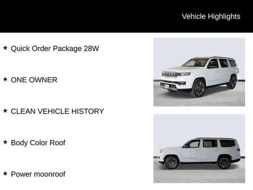 Bright White Clearcoat 2023 Jeep Grand Wagoneer Series III 4x4
