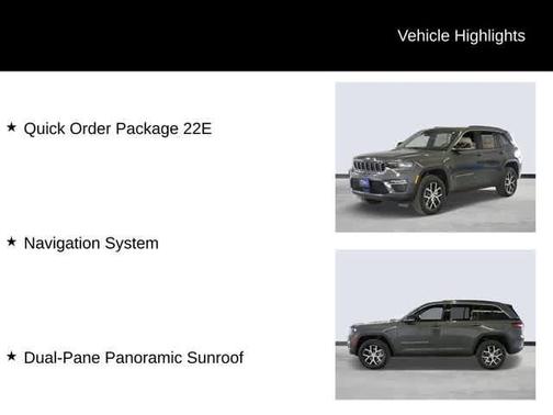 Baltic Gray Metallic Clearcoat 2025 Jeep Grand Cherokee Limited