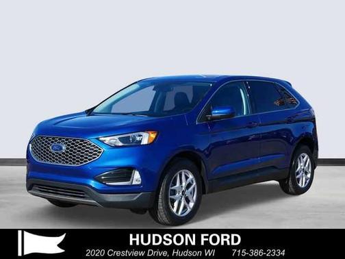 Atlas Blue Metallic 2023 Ford Edge SEL