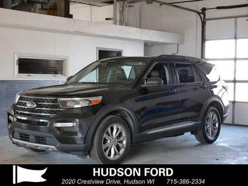 Agate Black Metallic 2020 Ford Explorer XLT