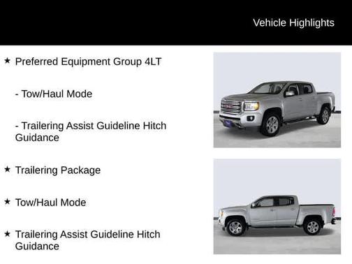 Quicksilver Metallic 2018 GMC Canyon SLT