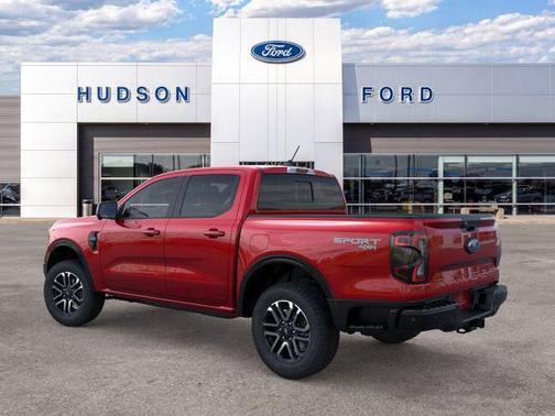 Ruby Red Metallic Tinted Clearcoat 2025 Ford Ranger LARIAT