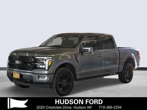 Carbonized Gray Metallic 2025 Ford F-150 Platinum Truck