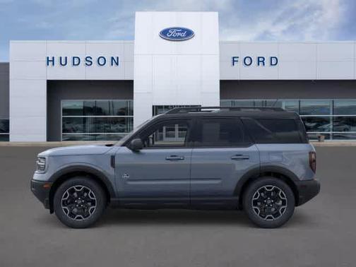 Azure Gray Metallic Tri-Coat 2025 Ford Bronco Sport Outer Banks