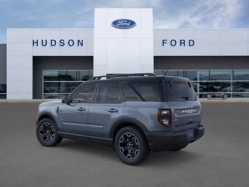 Azure Gray Metallic Tri-Coat 2025 Ford Bronco Sport Outer Banks