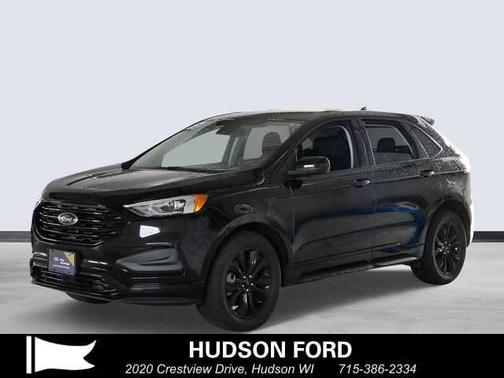Agate Black Metallic 2024 Ford Edge SE