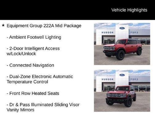Ruby Red Metallic Tinted Clearcoat 2025 Ford Bronco Big Bend