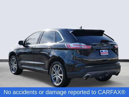 Agate Black Metallic 2023 Ford Edge Titanium