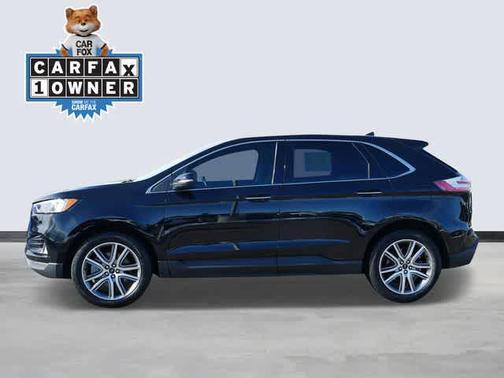 Agate Black Metallic 2023 Ford Edge Titanium