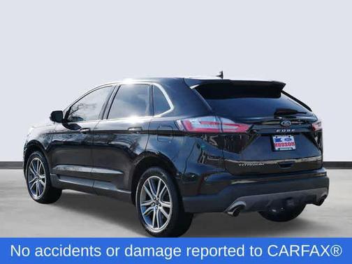 Agate Black Metallic 2023 Ford Edge Titanium