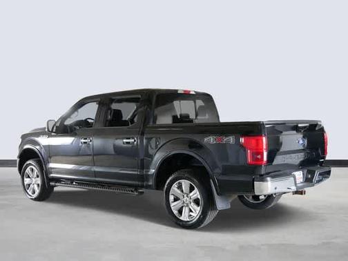 Shadow Black 2018 Ford F-150 Lariat