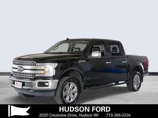 Shadow Black 2018 Ford F-150 Lariat