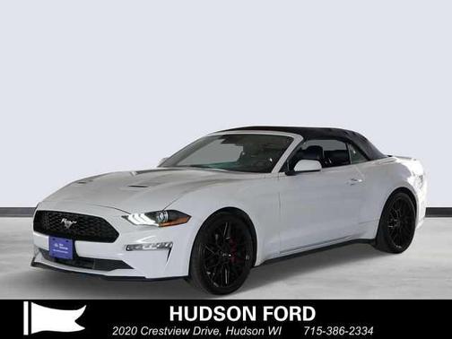 Oxford White 2022 Ford Mustang EcoBoost Premium