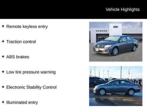 2012 Toyota Corolla LE