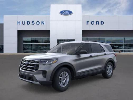 Gray 2026 Ford Explorer Active