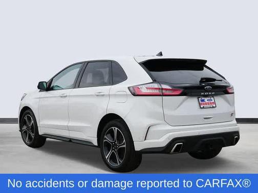 Star White Metallic Tri-Coat 2023 Ford Edge ST
