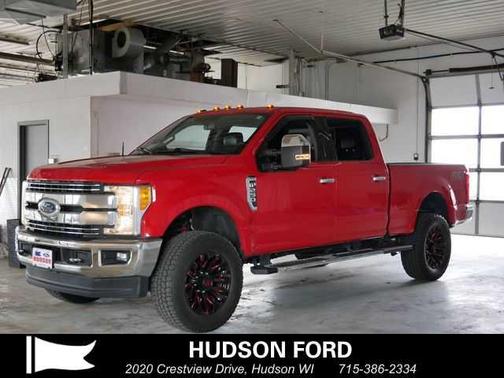 Race Red 2017 Ford F-250 Lariat