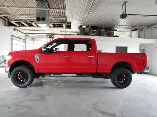Race Red 2017 Ford F-250 Lariat