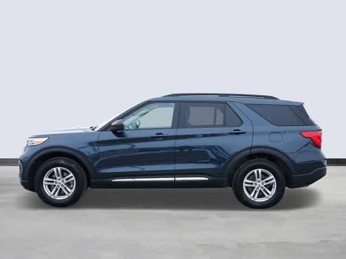 Stone Blue Metallic 2023 Ford Explorer XLT