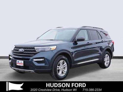 Stone Blue Metallic 2023 Ford Explorer XLT