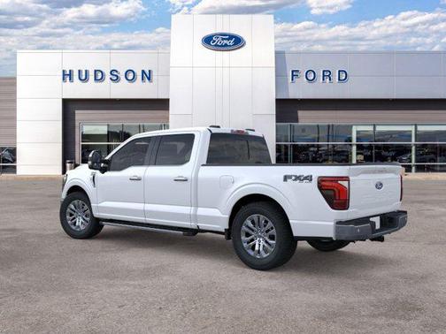 Star White Metallic Tri-Coat 2026 Ford F-150 Lariat