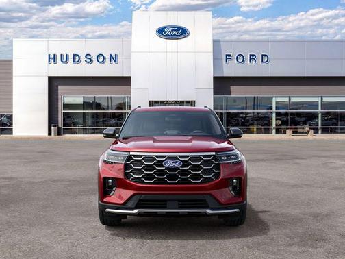 Ruby Red Metallic Tinted Clearcoat 2027 Ford Explorer Platinum