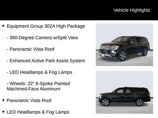 Agate Black Metallic 2021 Ford Expedition Max Limited