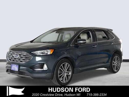 Baltic Sea Green Metallic 2019 Ford Edge Titanium