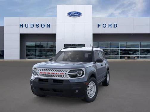 Azure Gray Metallic Tri-Coat 2025 Ford Bronco Sport Heritage