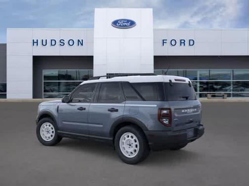 Azure Gray Metallic Tri-Coat 2025 Ford Bronco Sport Heritage