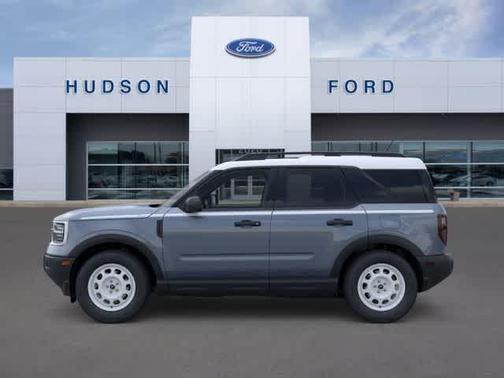 Azure Gray Metallic Tri-Coat 2025 Ford Bronco Sport Heritage