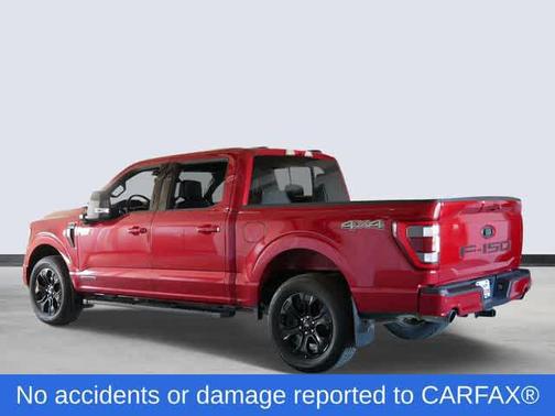 Rapid Red Metallic Tinted Clearcoat 2023 Ford F-150 Lariat