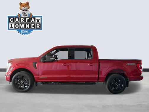 Rapid Red Metallic Tinted Clearcoat 2023 Ford F-150 Lariat