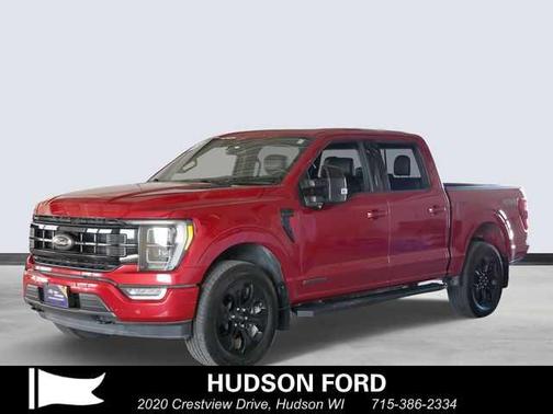 Rapid Red Metallic Tinted Clearcoat 2023 Ford F-150 Lariat