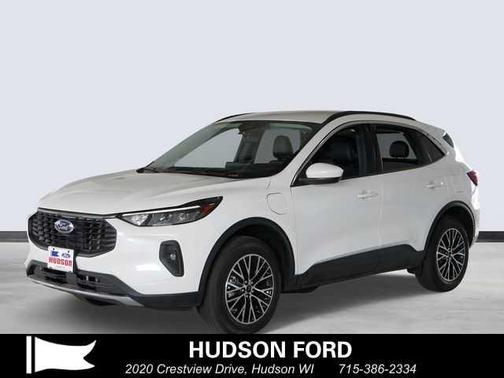 Star White Metallic Tri-Coat 2024 Ford Escape PHEV Base