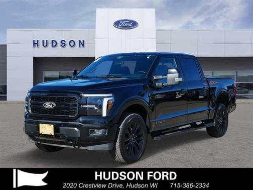 Agate Black Metallic 2025 Ford F-150 Lariat Truck