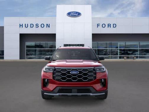 Rapid Red Metallic Tinted Clearcoat 2026 Ford Explorer Platinum