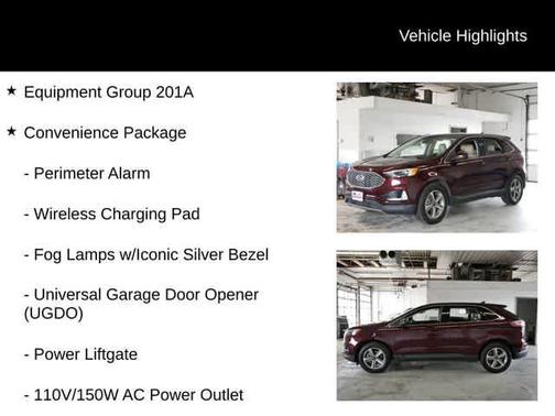 Burgundy Velvet Metallic Tinted Clearcoat 2023 Ford Edge SEL