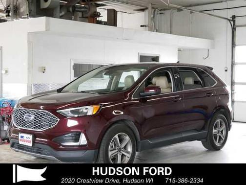 Burgundy Velvet Metallic Tinted Clearcoat 2023 Ford Edge SEL