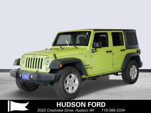 Hypergreen Clearcoat 2017 Jeep Wrangler Unlimited Sport