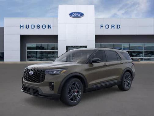 Marsh Gray 2026 Ford Explorer ST-Line