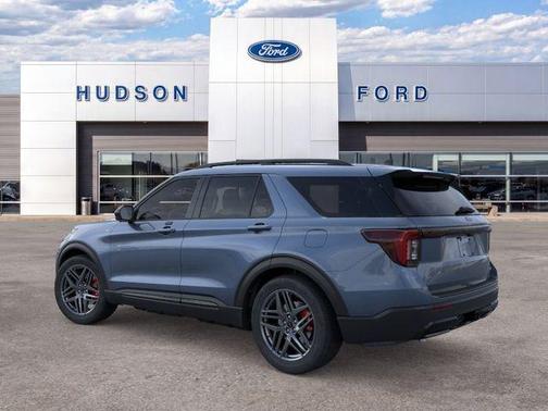 Vapor Blue Metallic 2026 Ford Explorer ST-Line