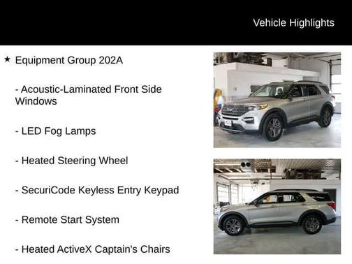 Iconic Silver Metallic 2024 Ford Explorer XLT