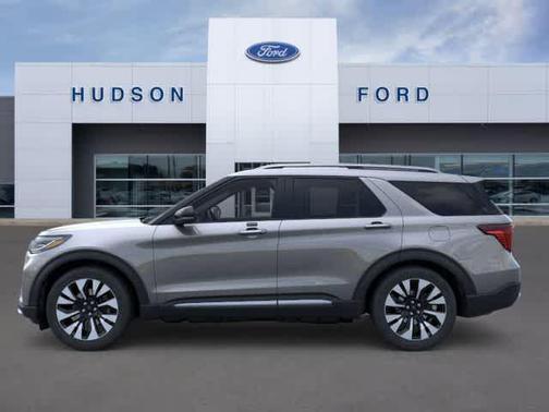 Carbonized Gray Metallic 2026 Ford Explorer Platinum