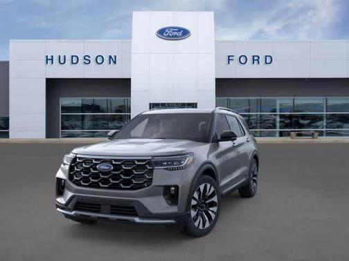 Carbonized Gray Metallic 2026 Ford Explorer Platinum