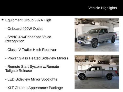 Iconic Silver Metallic 2023 Ford F-150 XLT