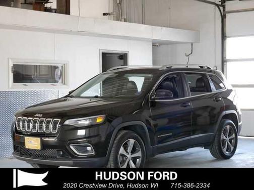 Diamond Black Crystal Pearlcoat 2019 Jeep Cherokee Limited